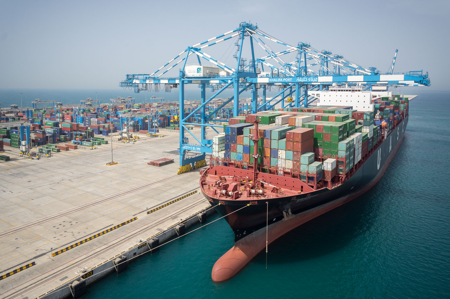 Cargo Ship At Port - Oliver Jackson, Dubai
